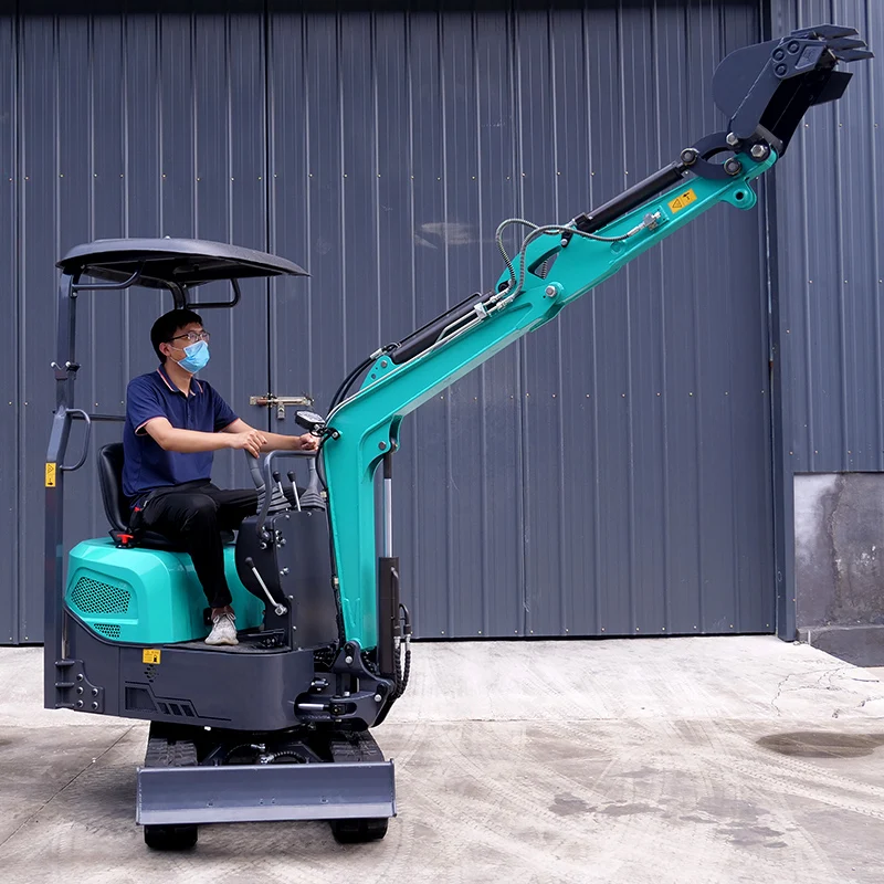 Fabrieksprijs Voor Verkoop 1.2 Ton Rupsgraafmachine Multifunctionele Hydraulische Compacte Tuinmachines