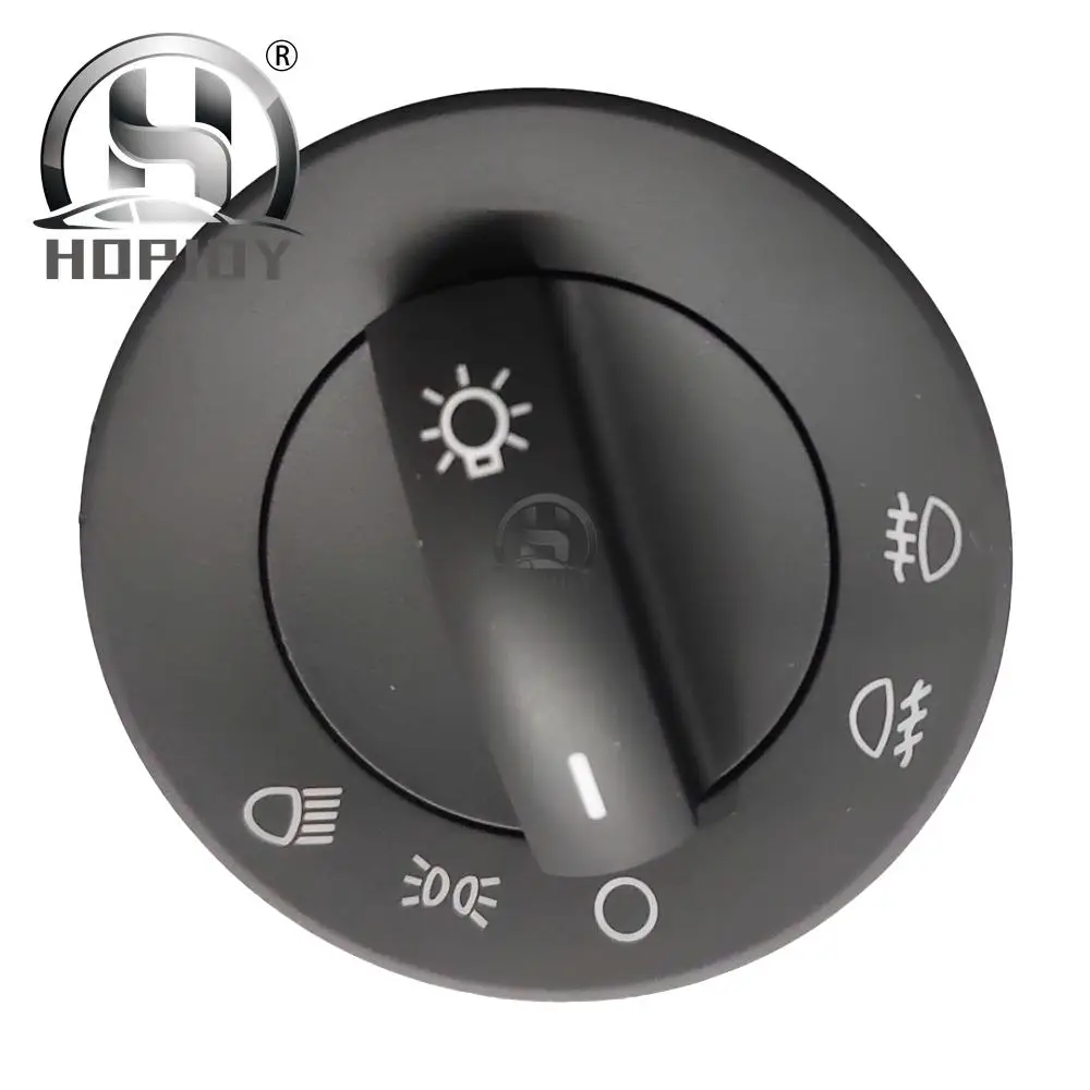 DD for 6Q0941531C Auto parts 3-speed 1st generation black knob headlight switch Volkswagen Polar Fox