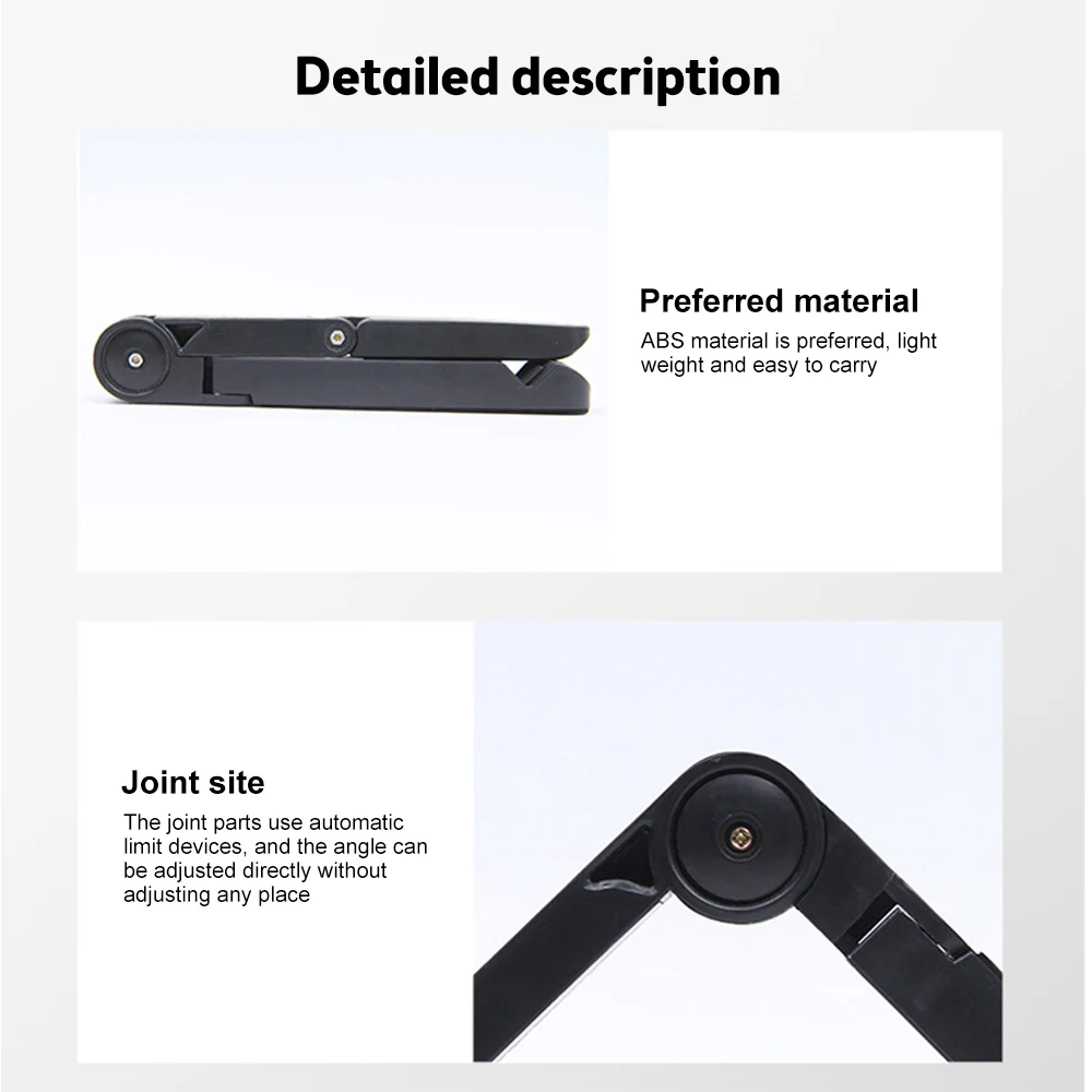 للطي العالمي اللوحي قوس حامل حامل كسول دعم الوسادة حامل هاتف قاعدة الهاتف لباد آيفون شاومي هواوي سامسونج