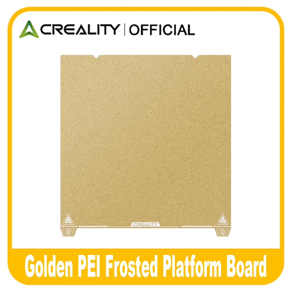 

CREALITY 3D Original Parts PEI Frosted Platform Board 315*310mm for Ender-3 V3 Plus/K1 Max 3D Printer