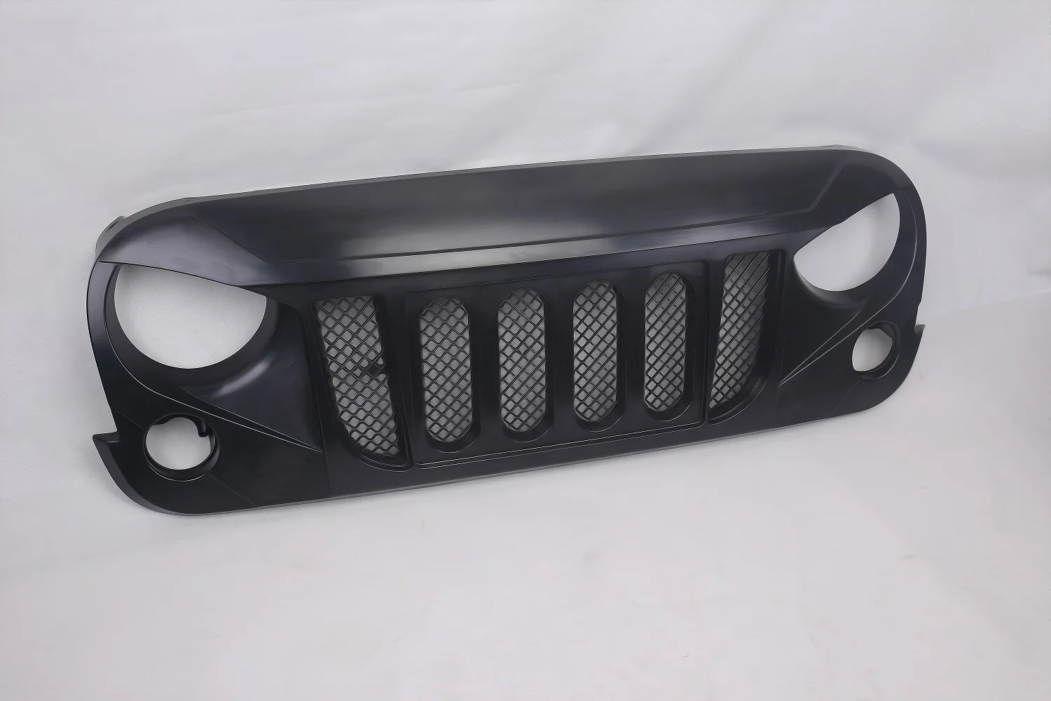 Nach Italien jk schwarzer Kühlergrill Frontgrill mit Kühlergrill Netz vorne vorne Netz abs für Jeep Wrangler jk 2005-2013 j215 Lantsun