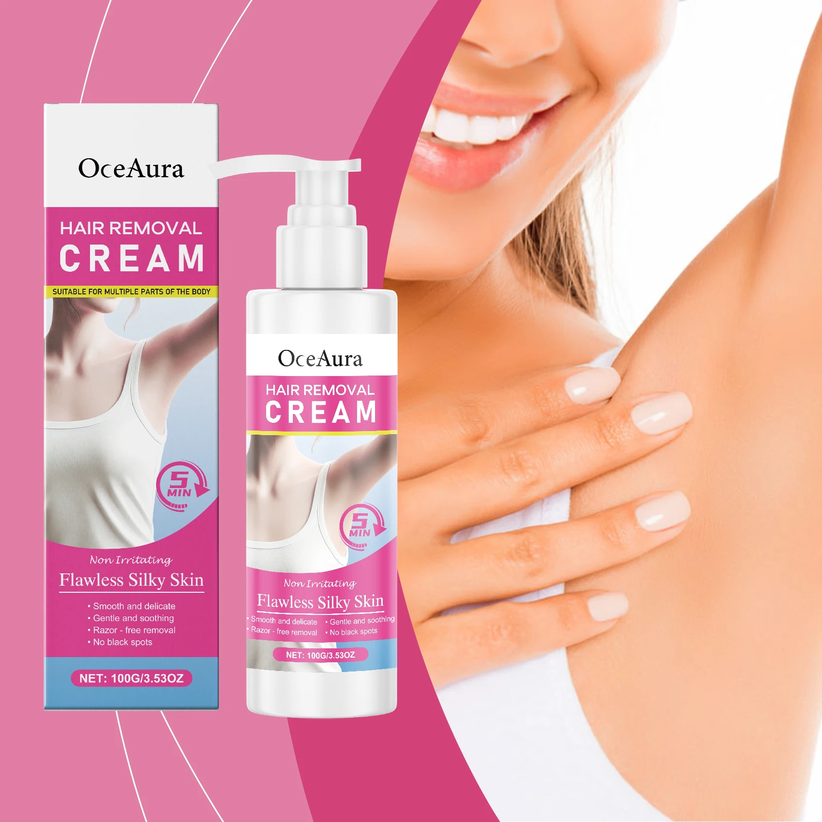 

Full Body Hair Removal Cream for Women Underarm Management Easily Remove Armpit Leg Intimate Area Hair Men's Depilatory Cream