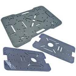 2/4WD Motor Chassis Acrylic Metal Aluminum Smart Car Chassis TT Motor Chassis DIY Chassis for Car Robot Motor Chassis