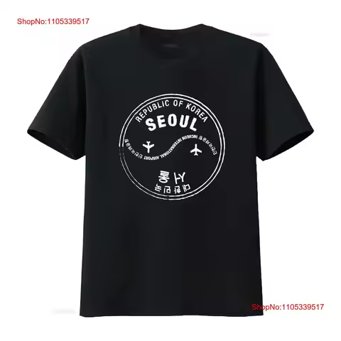 NEW LIMITED Seoul South Korea Design Great Idea Premium T Shirt S 3XL vintage Washed Breathable graphic Soft fashion vintage