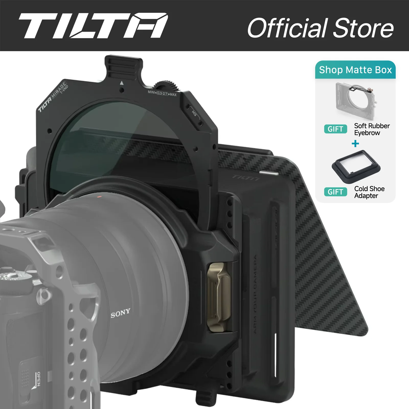 Matte Box 4X5.65 - TILTA MB-T16-A 4x5.65