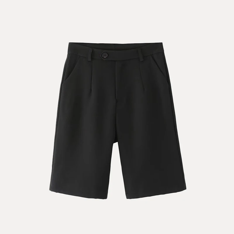 Adelgazante Faionable Casual Commute Versátil Pantalones de mujer Ortes Pierna recta L Cintura Otro material 00% Verano 2025