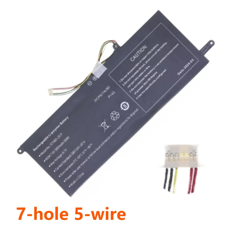 ل Sgin X15 2AAMS-SGINX15S 15.6 بوصة نوتبو 7.4 فولت 5000 مللي أمبير ل Sgin X15-N 577480 -2S1P 5954190 -2S1P استبدال بطارية الكمبيوتر المحمول #2