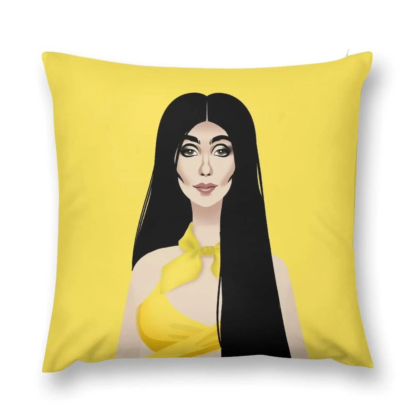 Cher Throw Pillow anime girl Room decorating items pillow