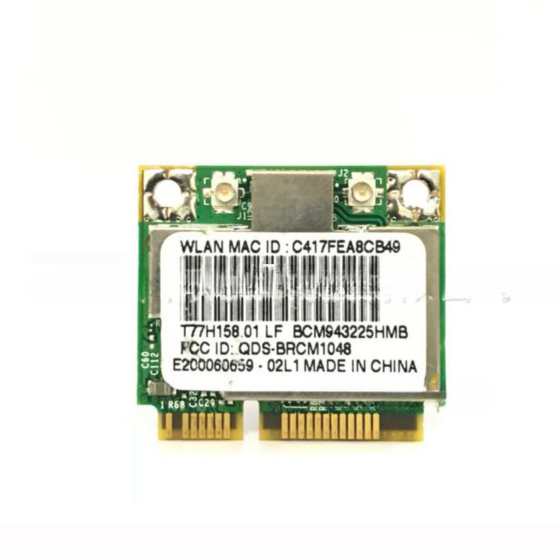 Broadcom BCM943225HM BCM43224 MINIPCIE 300M Built-in wireless network interface card 3.0 Bluetooth