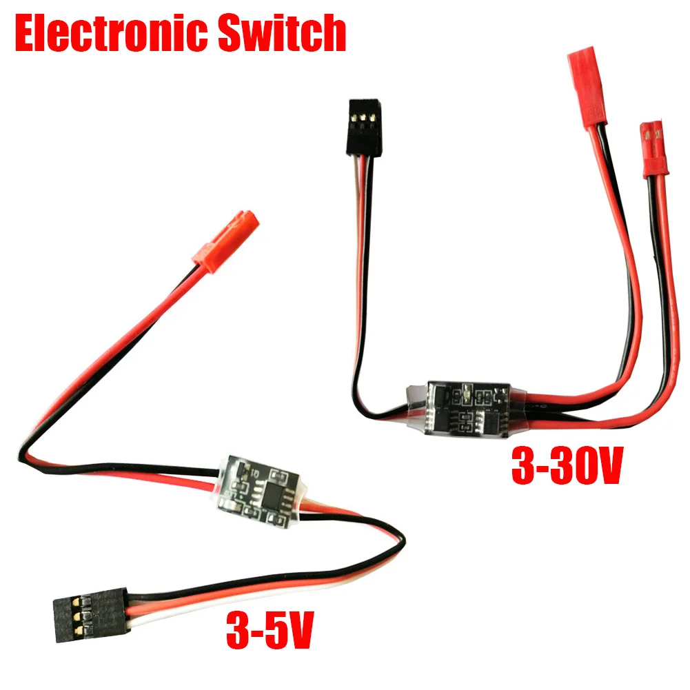 Interruptor electrónico de Control remoto de alta corriente, modelo aéreo de protección de plantas, Dron RC, bomba de agua, Control de señal PWM,