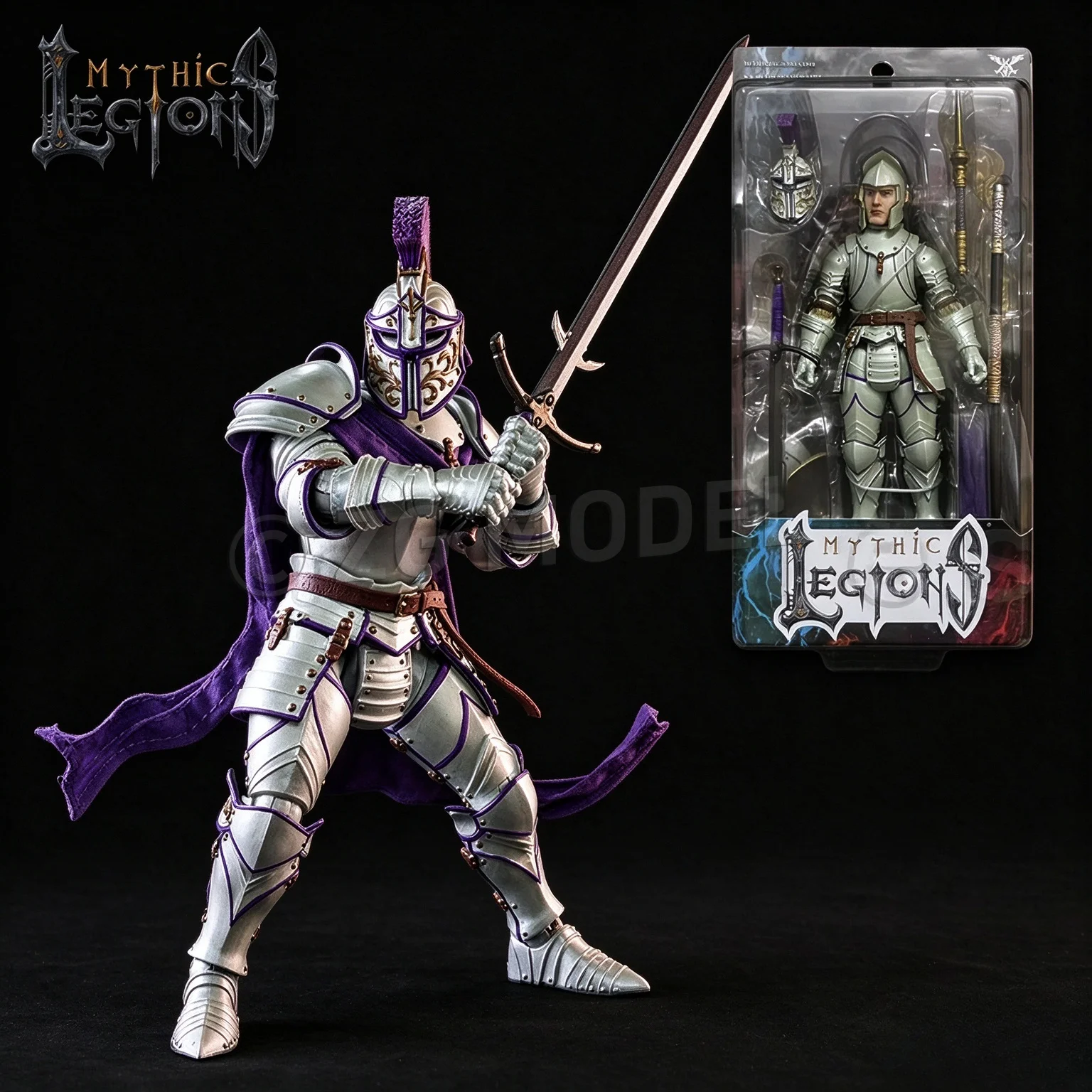 1/12 6inch Four Horsemen Studio Mythic Legions Action Figure Ashes of Agbendor Iosef Golden Spear