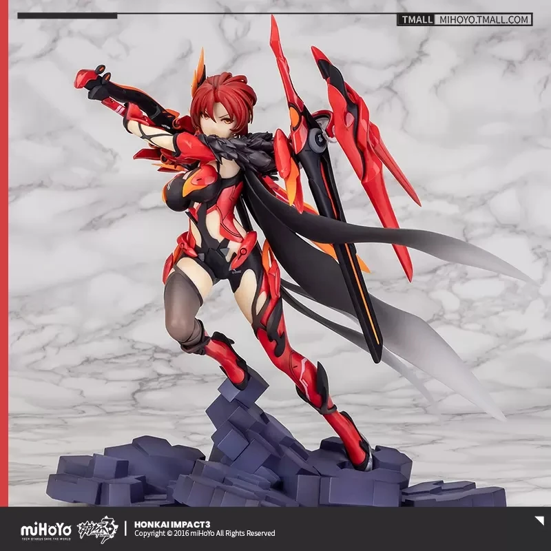 

Фигурка персонажа Murata Himeko, фигурка HONKAI IMPACT 3 VERMILION KNIGHT ECLIPSE, набор для гаража miHoYo, официальная коллекция, украшение