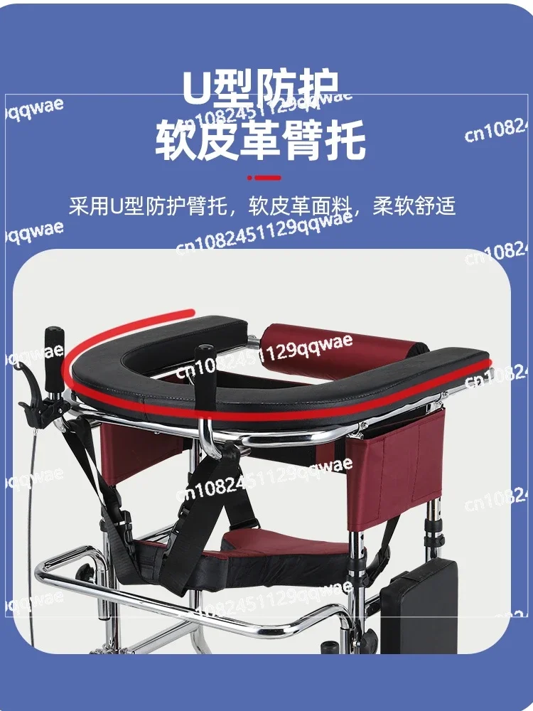 

Elderly Walker with Lower Limb Leg Assist, Cerepartion Assisted, Hemiplegia Walking Aids, Elderly