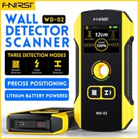 FNIRSI WD-02 Metal Detector Wall Detector Multifunctional With Positioning Hole AC Live Cable Rebar Wooden Beams Metal Pipes