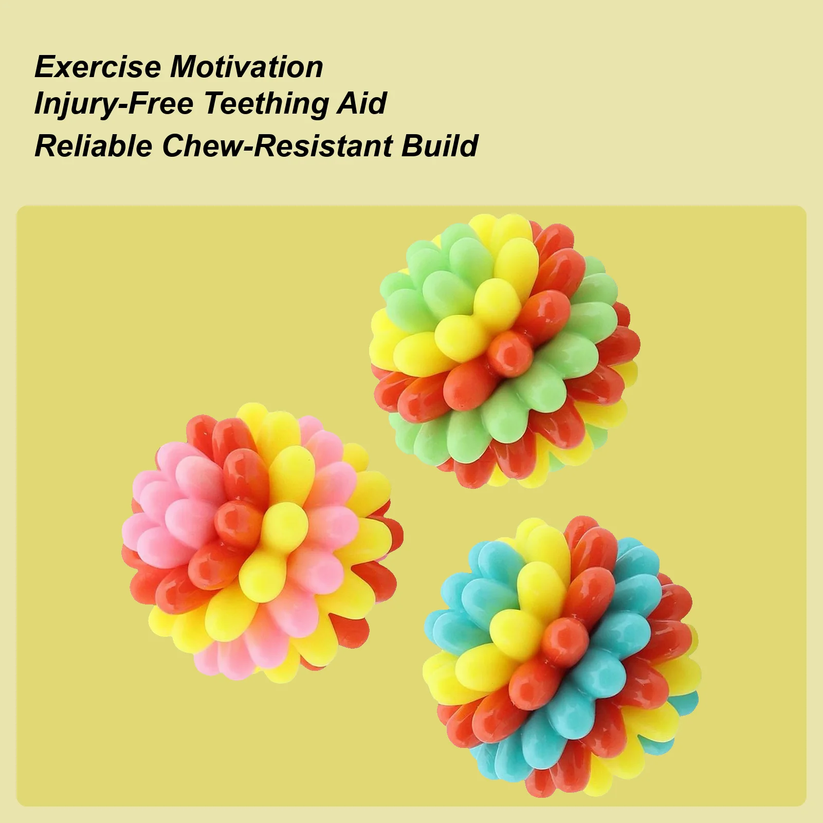 

Мяч для домашних животных, интерактивный мяч для собак, агрессивные жевательные принадлежности, товары для домашних животных, игры для больших, средних и маленьких щенков, тренировка перемещения в помещении