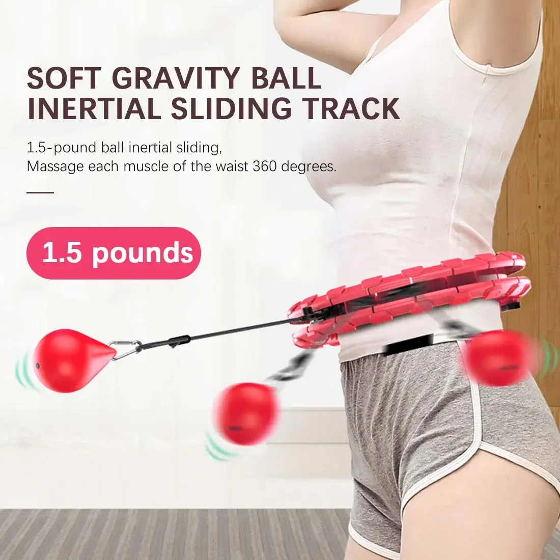 

Thin Waist Adjustable Spin Gym Abdomen Home Training Fitness Equipment Exercise Waist Device Girls Abdominal Fat Reduction