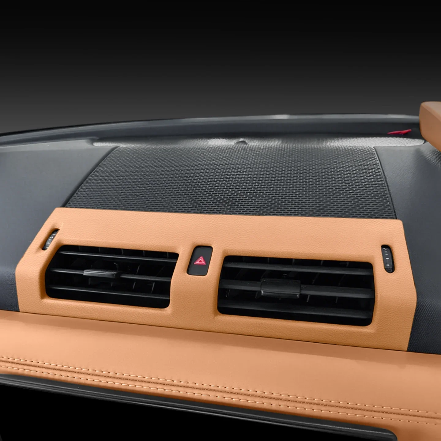 

Car Color Interior Leather Cover for Land Rover Defender 110/130/90 2020 2021 2022 2023 2024 2025 Central Dash Air Outlet Frame