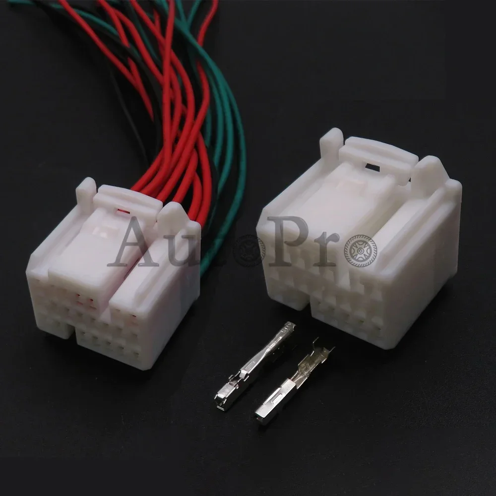 1 Set 22 Hole Car Wiring Terminal Connector Auto Parts 353028-1 Automotive Low Current Unsealed AC Assembly Socket