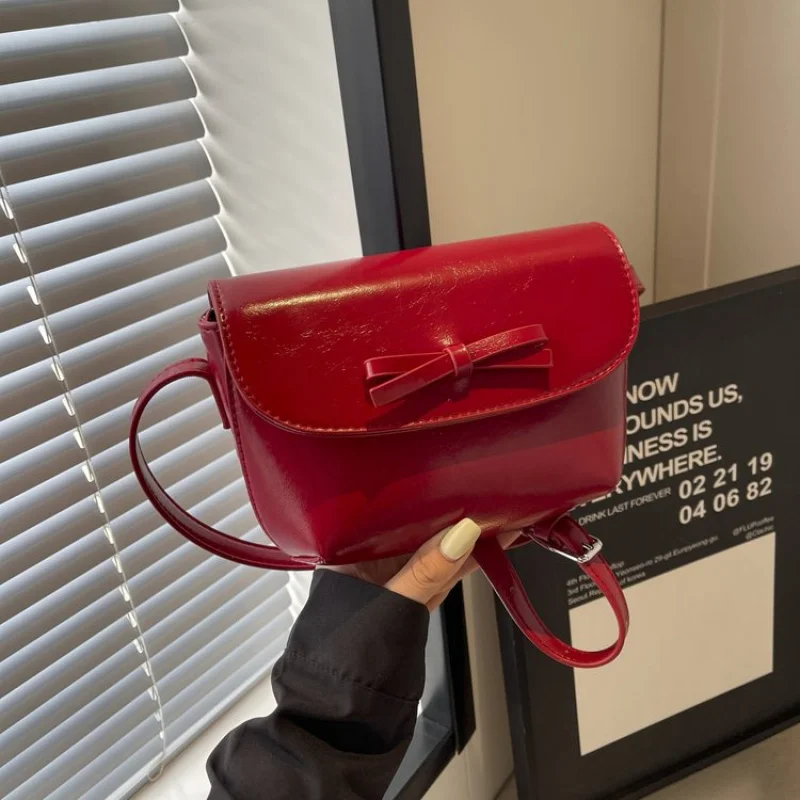 

Luxury High-End Minimalist Unique Casual Crossbody Messenger Bag For Women In Solid Color With Large