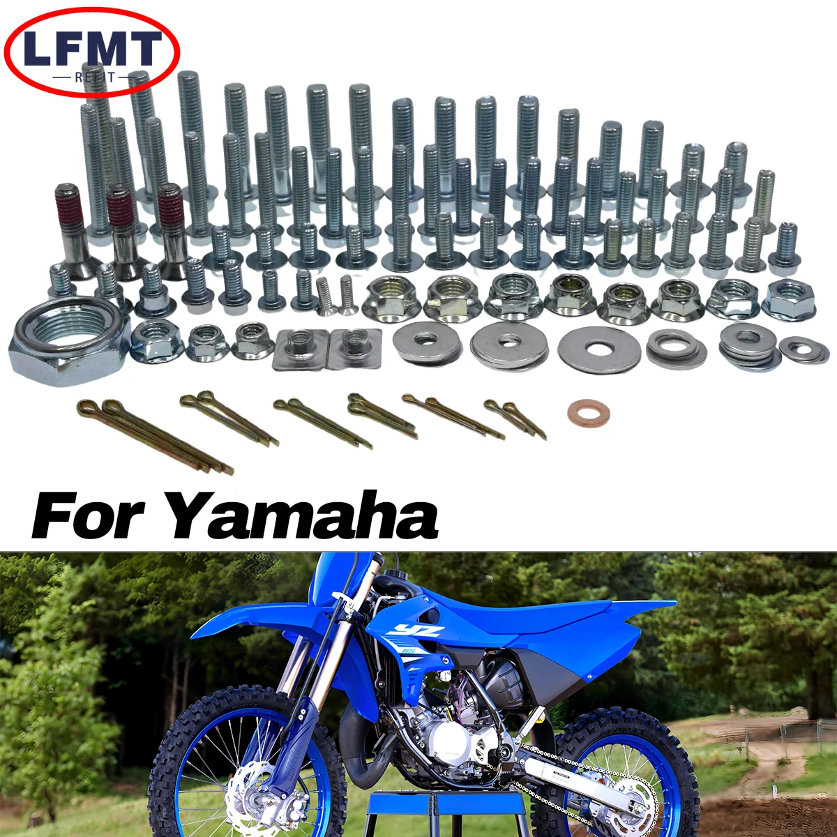 Hardware Plastics screw bolt repair rescue mending Full tool kit Fastener For YAMAHA YZ250 450 250F 450F 250FX 450FX WR250F 450F