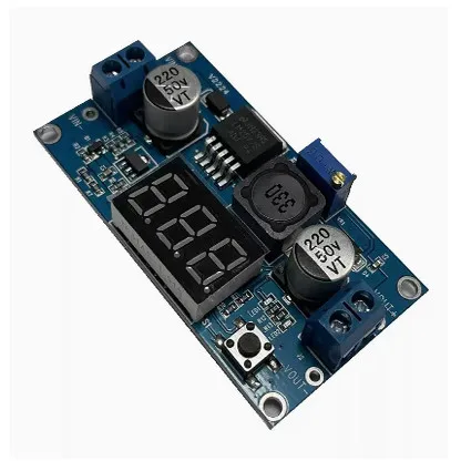 10pcs DC-DC Boost Module Voltage Digital Display LM2577 Boost Circuit Board 3A Output