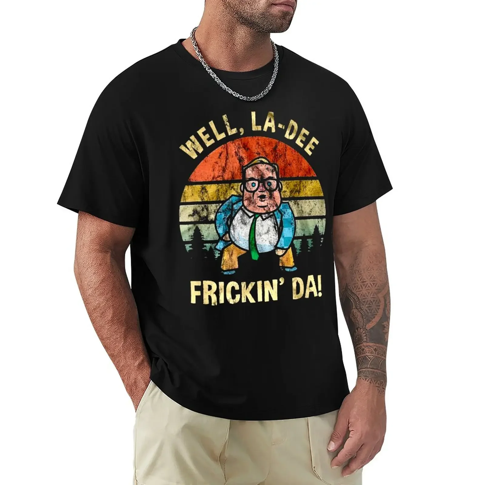 

Well La-Dee Frickin' Da T-Shirt blacks aesthetic clothes oversized mens clothing