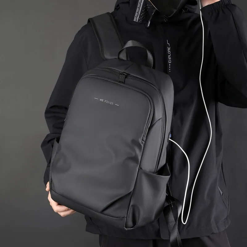 متعددة الوظائف سعة كبيرة عارضة Daypack السفر مكافحة سرقة أجهزة الكمبيوتر المحمولة التجارية على ظهره مقاومة للماء حقيبة الظهر الكلية #3