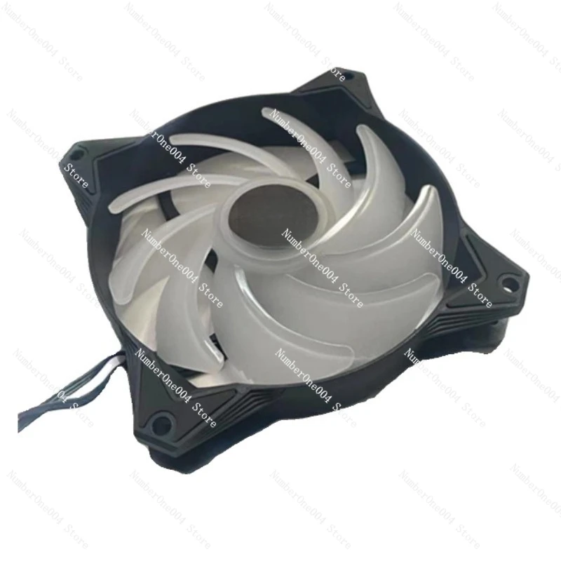 

For Water-cooled ARGB Fan, Chassis PWM Silent Cooling Fan