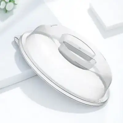 

1Pcs Transparent Microwave Cover Heat Resistant Lid Food Protector Preservation Cover Fresh Keeping Kitchen Essential
