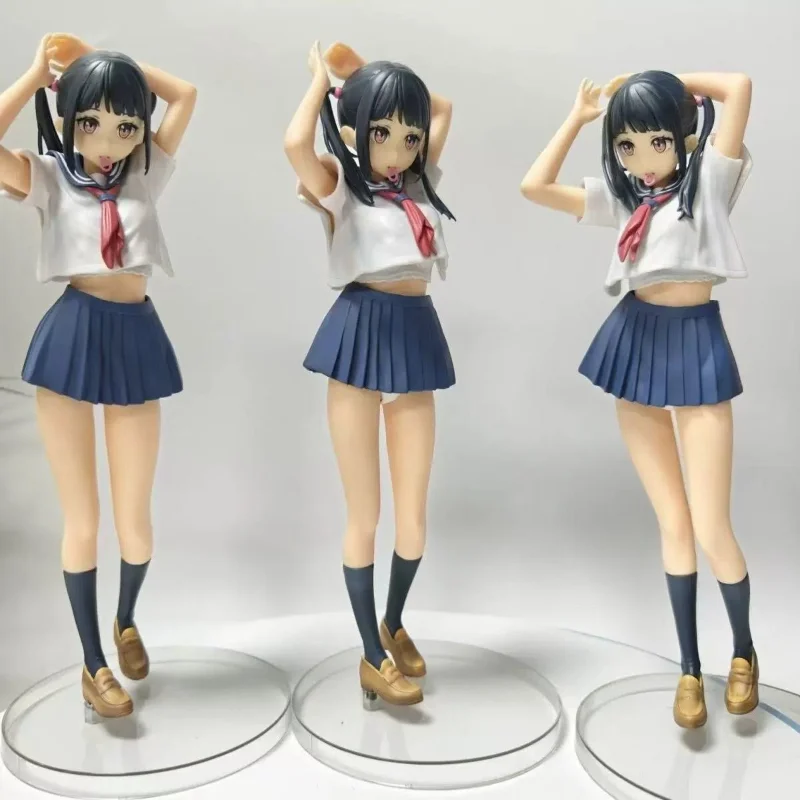 

28cm Anime KANTOKU Figures Sailor Fuku No Mannaka Action Figures Model PVC Figurine Collection Toys Desktop Decoration Gifts