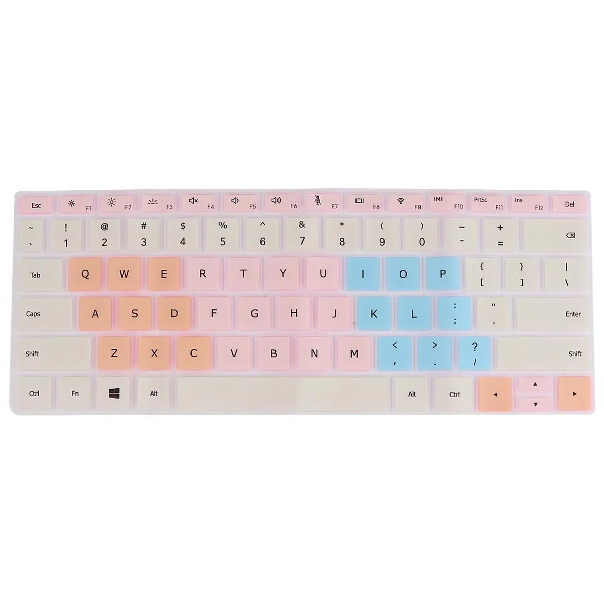 

Silicone Membrane Laptop Protective Cover Compatible Colorful Computer Dustproof Waterproof Cover Computer Keyboard Membrane