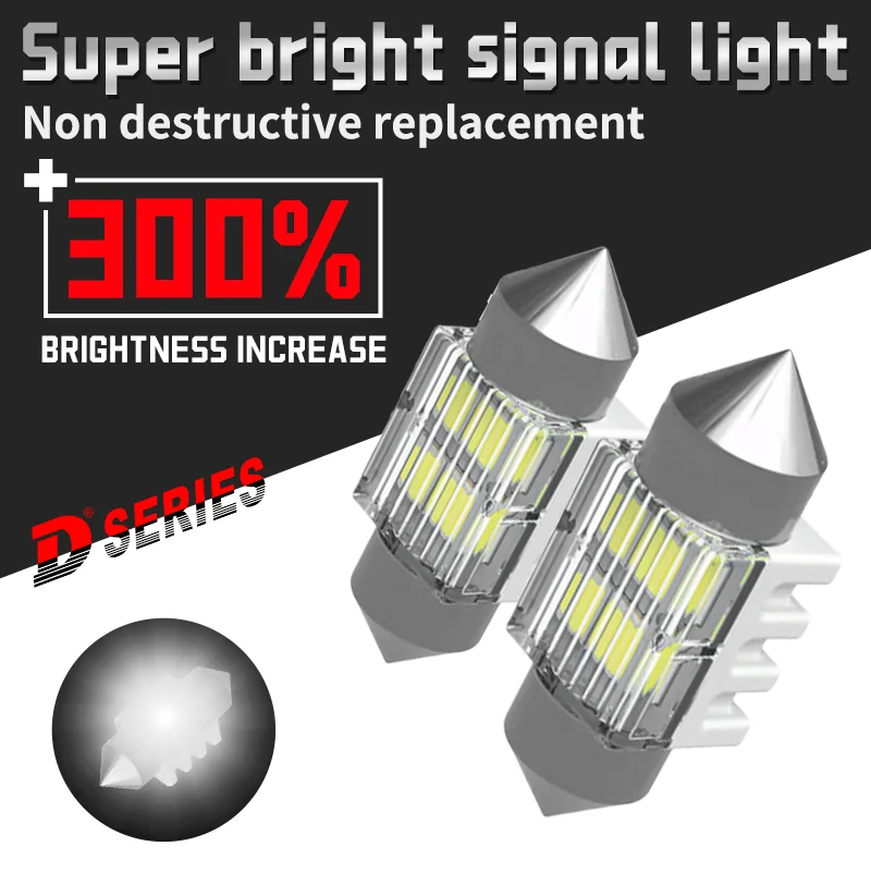 2PCS C5W C10W Led B…