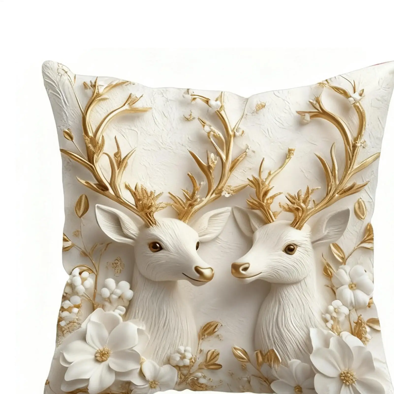 Pillow Covers For Couch 18x18 Inch Cute Christmas Modern Square Pillow Covers For Home Room Bedroom Living Couch Sofa Bed Patio