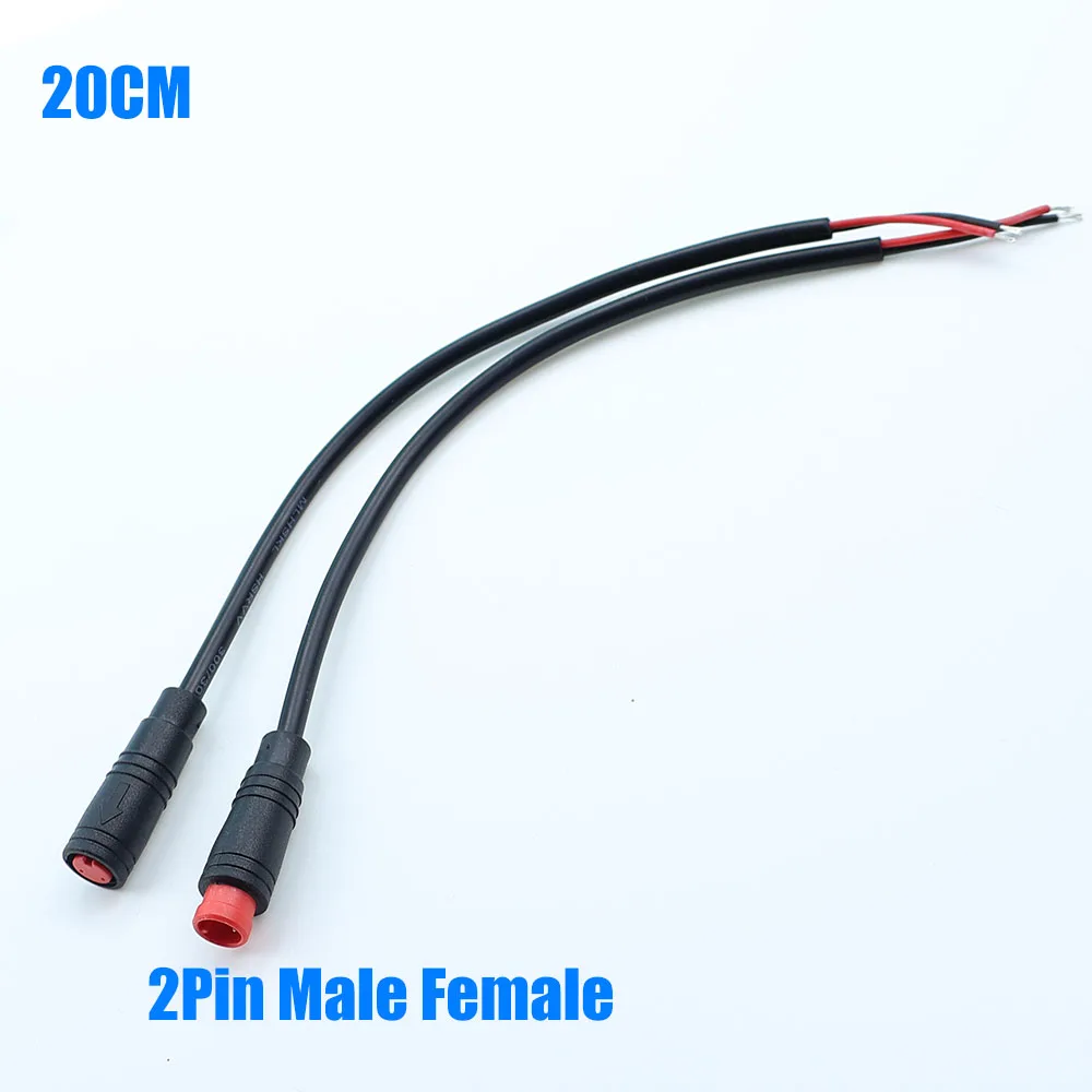 2/3/4/5/Pin Cable For Ebike Bafang Optional Cable Waterproof Connector Display Pin Base Connector Wire Cable Accessories 22AWG