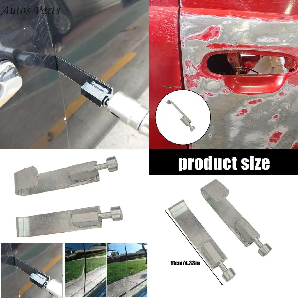 

57BA Upgrades Car Door Dent Remover rusts Resistant Portable Car Dent Fix Tool Easy to Use for DIY Enthusiasts & Car Owners
