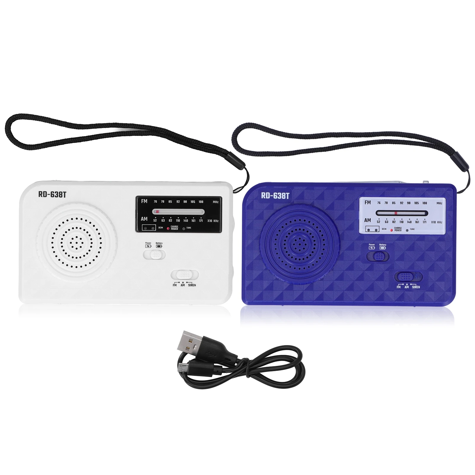 

Hand Crank Solar Radio Multifunctional Camping Flashlight USB Charging Emergency Radio