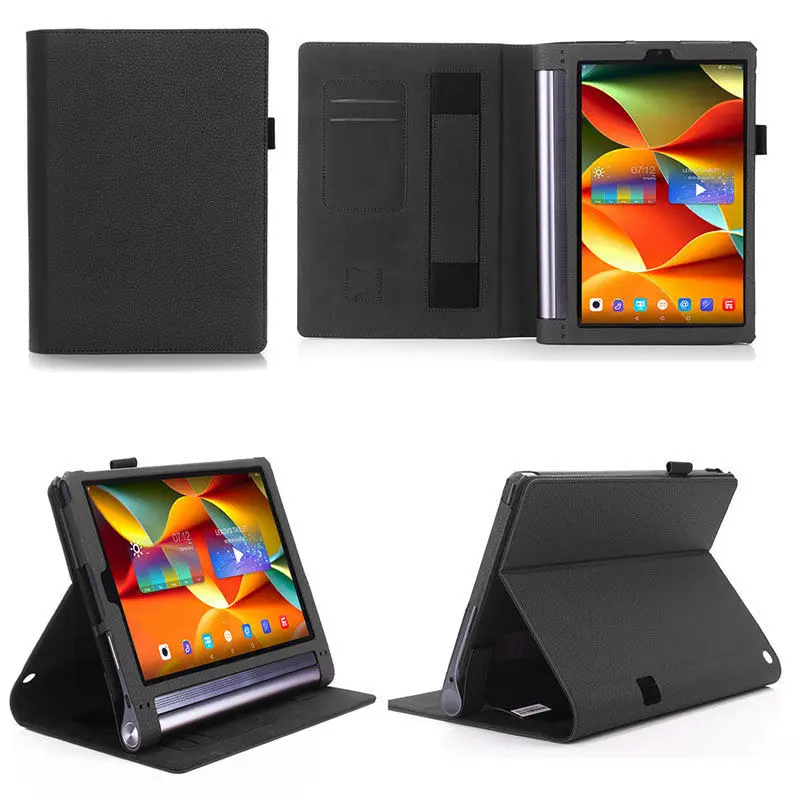 PU Leather Stand Case For Lenovo YOGA Tab 3 plus X703L X703F 10.1 Cover For Lenovo YOGA Tab 3 Pro 10 X90 X90F Tablet Funda Caque