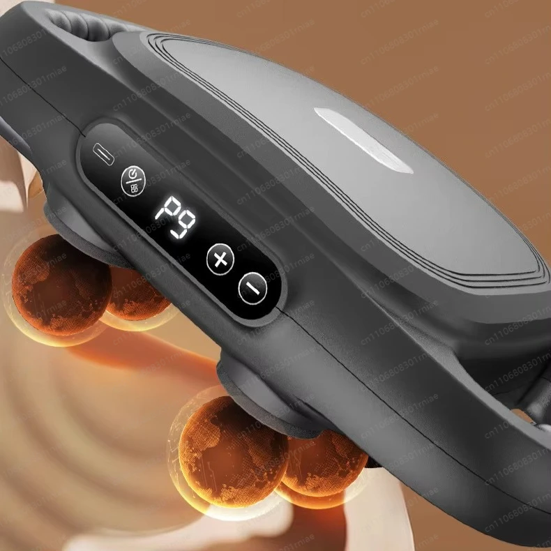 Rechargeable hand-held massage back massager to relieve body pain
