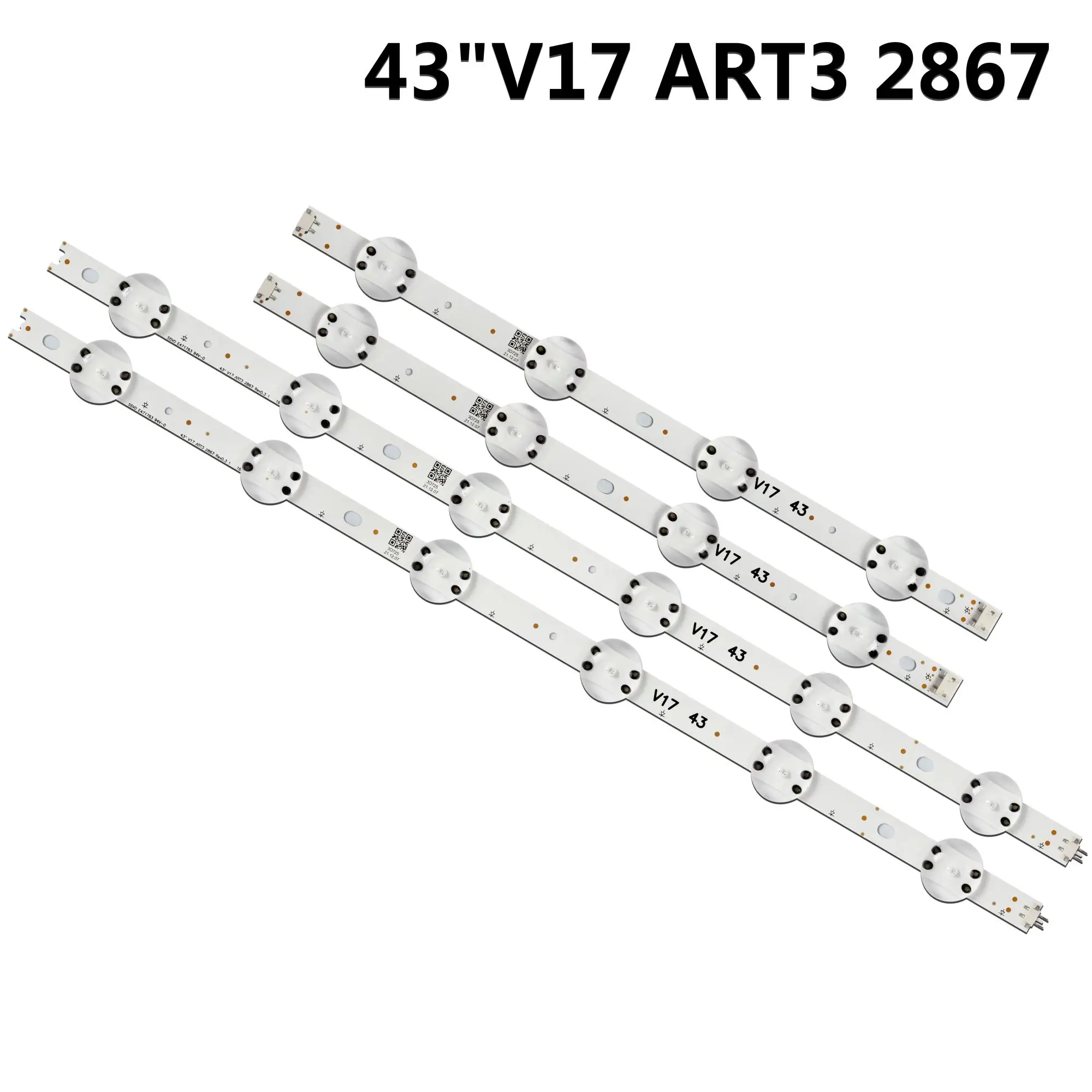 5/10kits LED Backlight AGF80318301 LC430DGJ-ABKA4 LC430DQE-FLM1 43