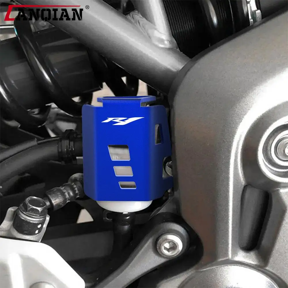 

Аксессуары для Yamaha yzfr1 YZF-R1 2011 2012 2013 2014 2015 2016-2023 YZFR1, резервуар для заднего тормозной жидкости мотоцикла, защита для чашки масла