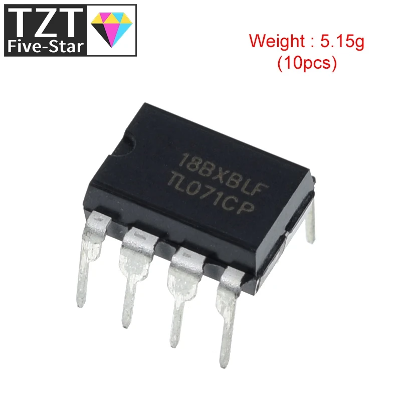 TZT 10 Uds TL071CP TL071 071CP TL071C