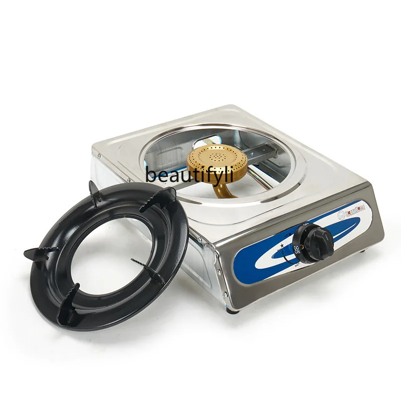 Gas stove Gas stove Benchtop liquefied gas cooker Stainless steel