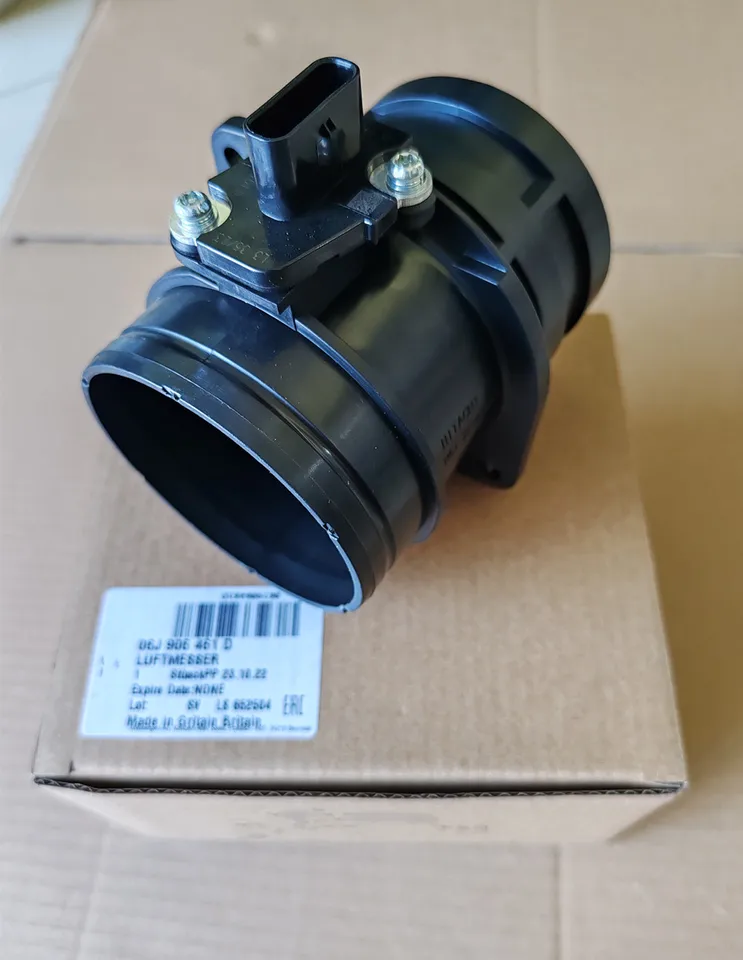 Genuine New 06J906461D MAF Air flow Mass Meter Sensor For AUDI A4