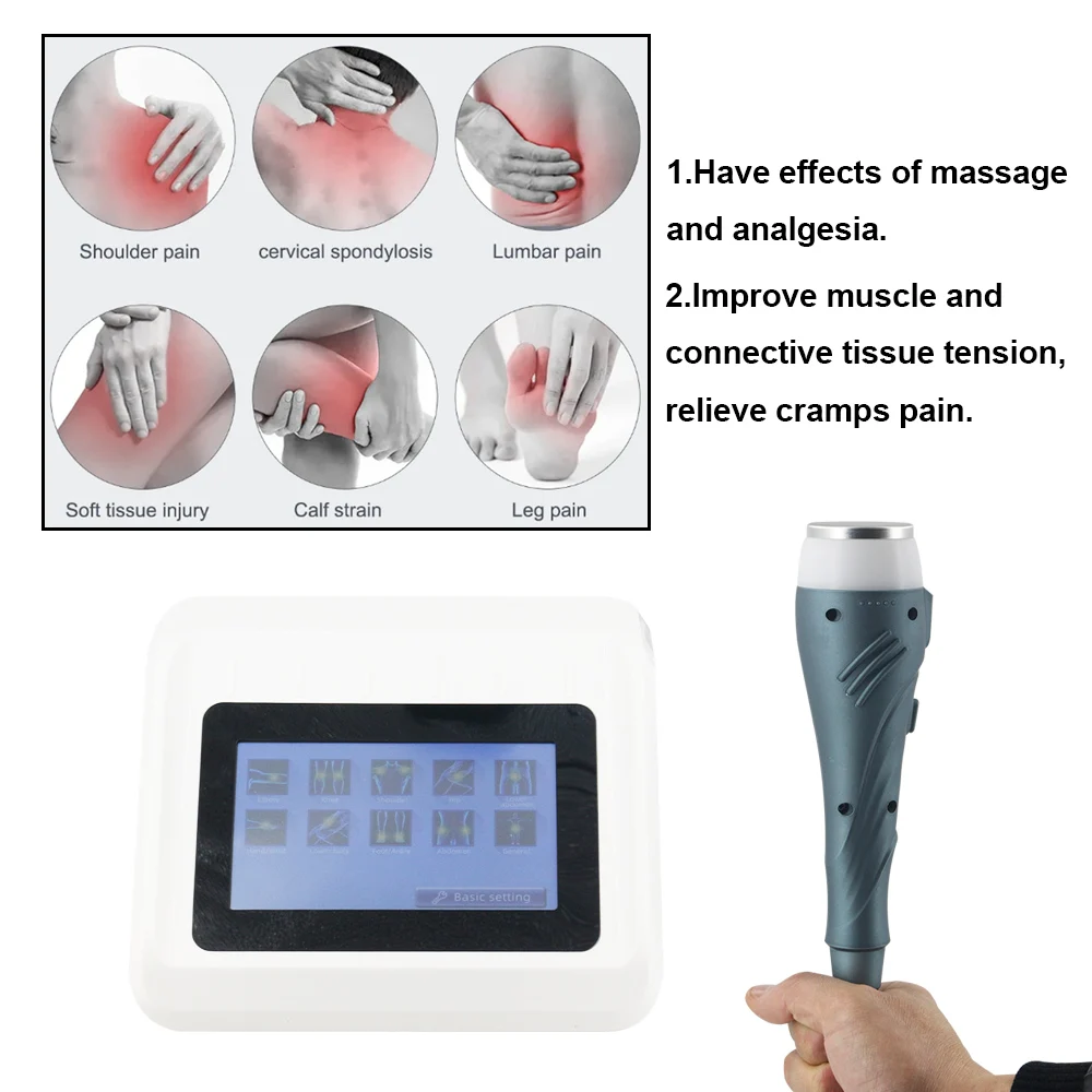 Newest Ultrasonic Therapy Machine For Pain Relief Muscle Health Care No Drug Ultrasonic Physiotherapy Device New Upgrade