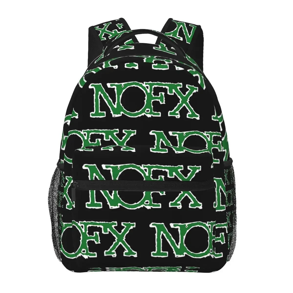 

Nofx Band Final Tour Skull Backpacks Boys Girls Bookbag Students School Bags Cartoon Kids Rucksack Shoulder Bag Large Capacity