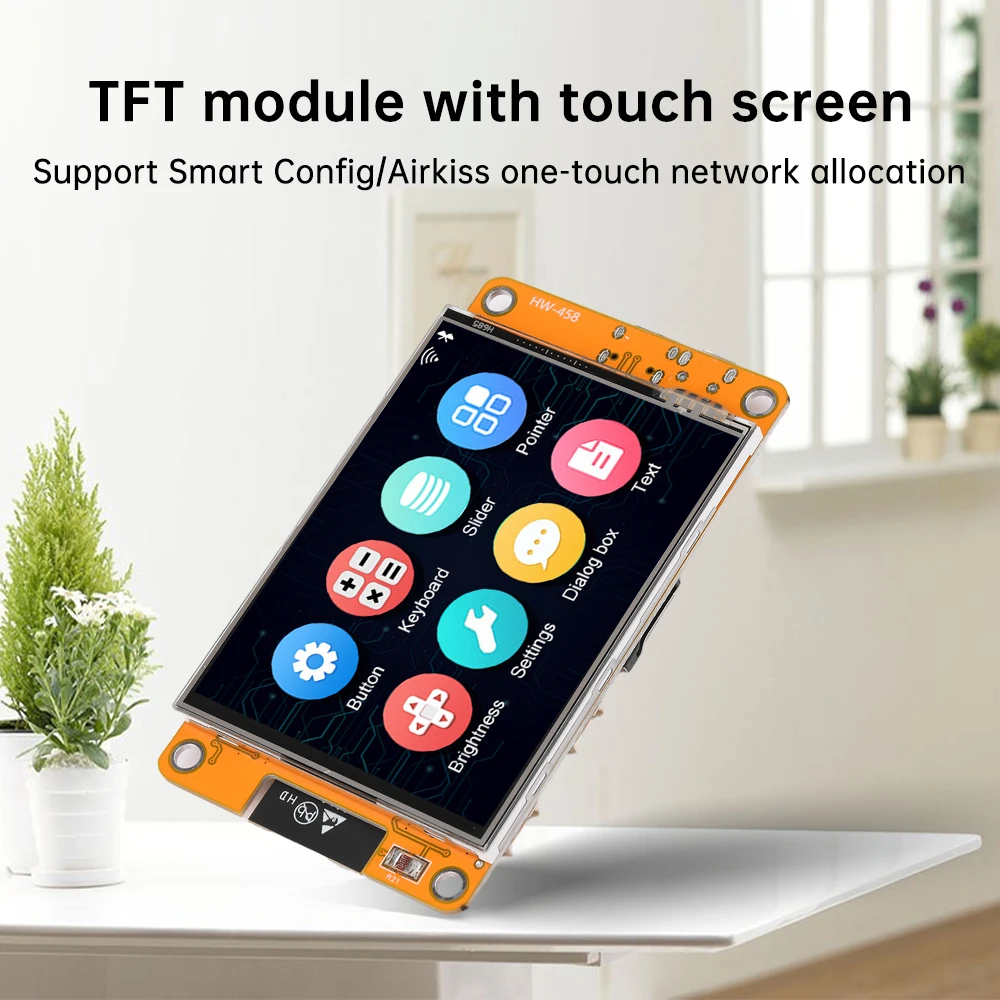 ESP32 WiFi Bluetooth Development Board 2.8-inch 240×320 Smart LCD Development Board TFT Module with Touchscreen 22 I/O Ports