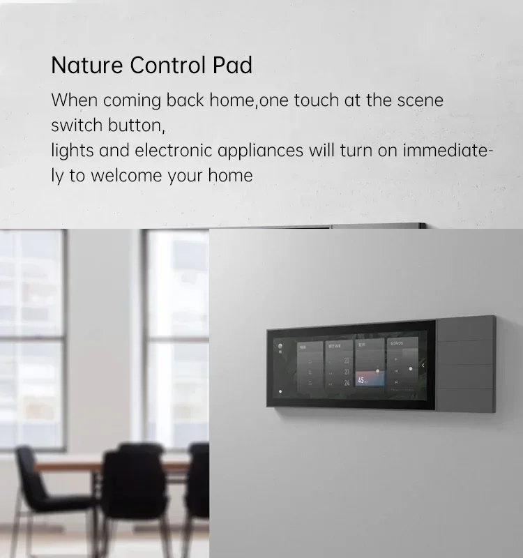 Nature Series Wall Touch Screen Home Automation