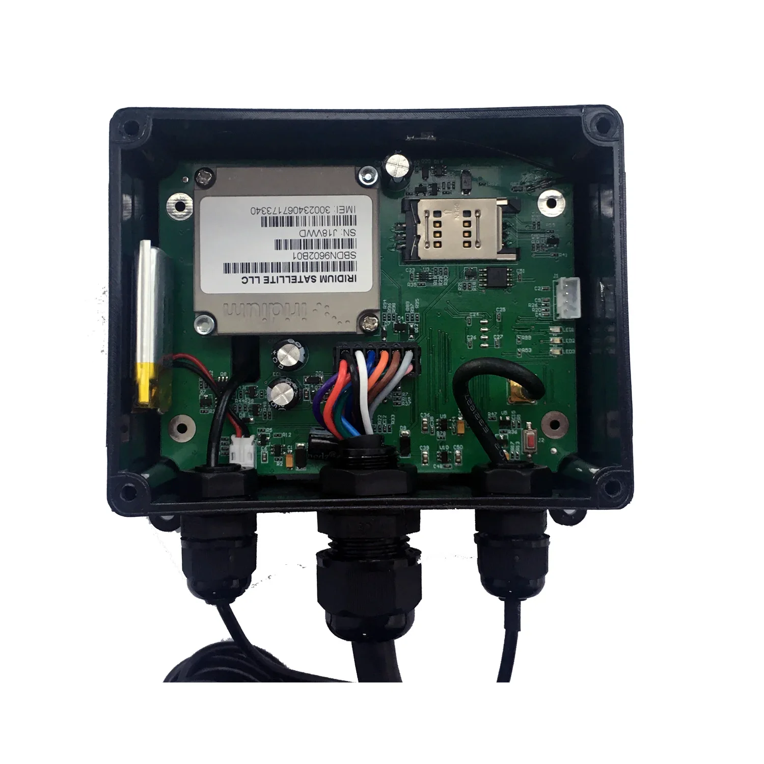 Satellite GPS tracker with SBD Transceiver Two-way Communication and Tracking System for Fleet Management