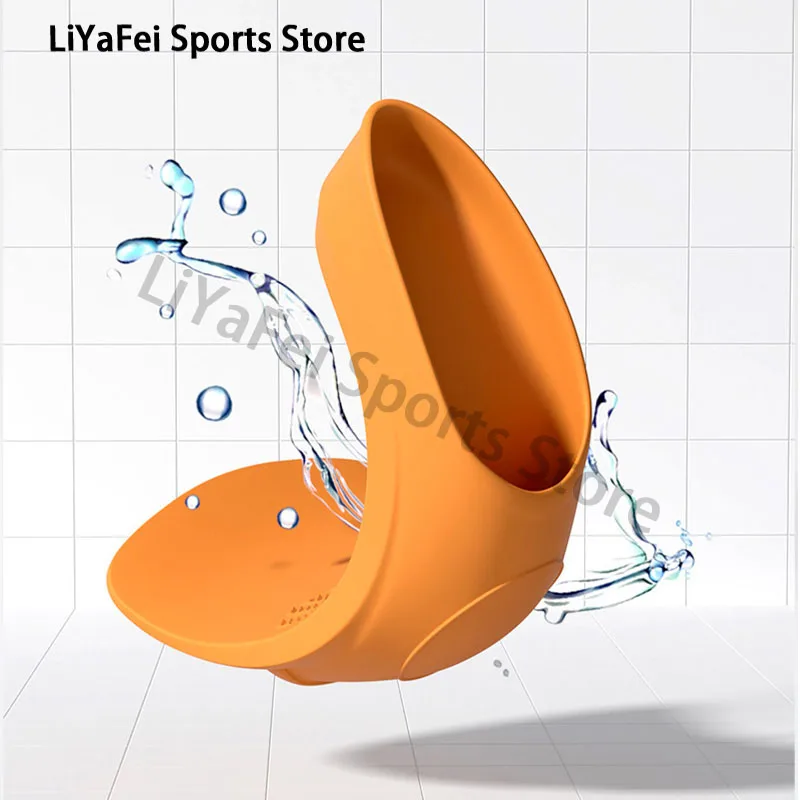 Palmes de natation en silicone épaissi pour enfants, palmes confortables pour la pratique de la plongée à la piscine, taille adaptée aux débutants,