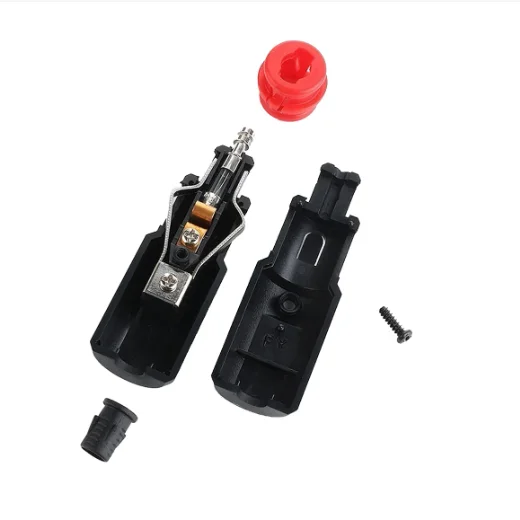 Car Truck cigarette Lighter Socket Male Plug Adapter Power Connection 12V-24V With Fuse 8A